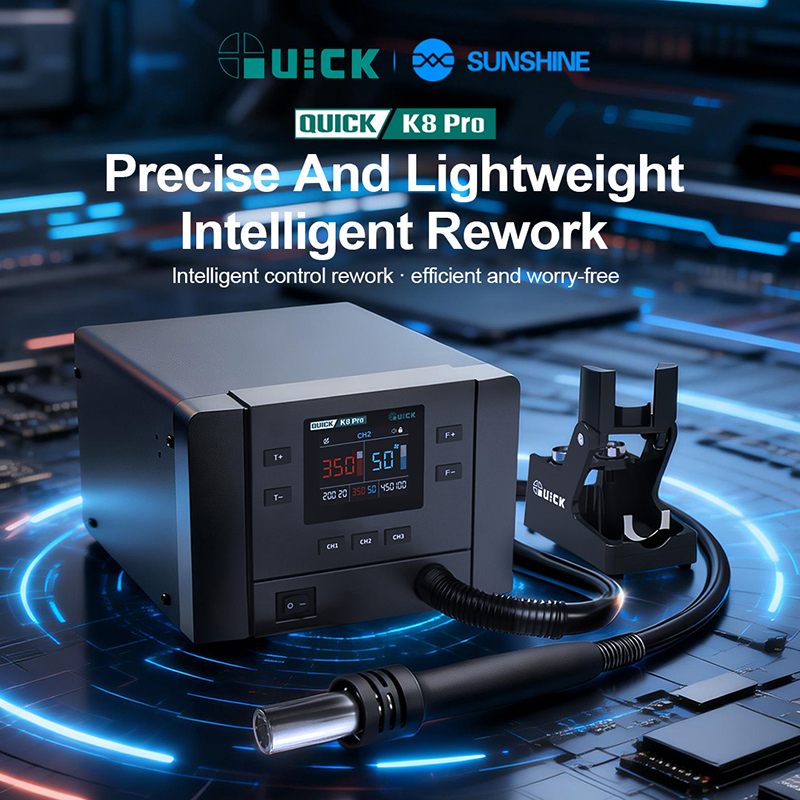 Power Tools Toolstation - QUICK K8 Pro Intelligent Hot Air