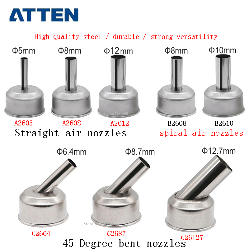 Power Tools Toolstation - 45 Degree Nozzle For ATTEN ST-862D