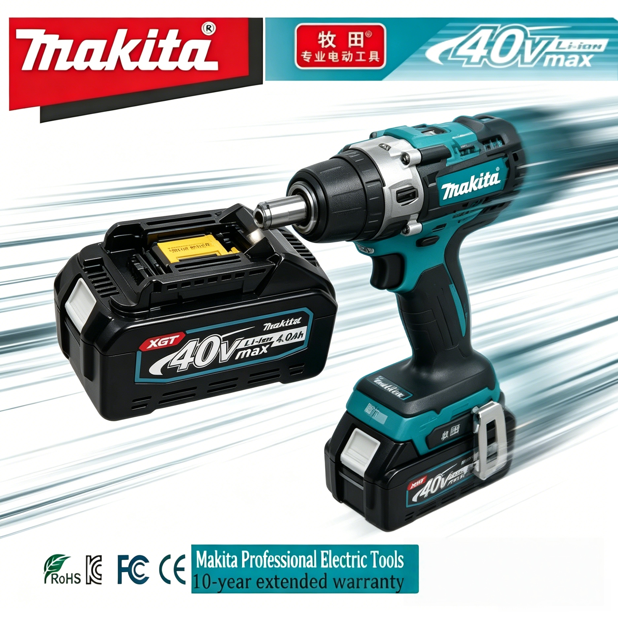 Makita Power Tools Xgt - 100%Makita 40V 4.0Ah XGT Lithium Battery