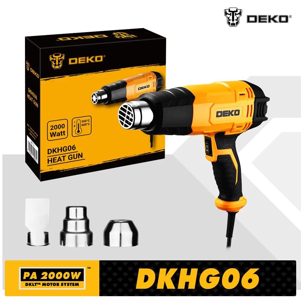 Heat Gun Variable - DEKO DKHG06 2000W Heat Gun 2