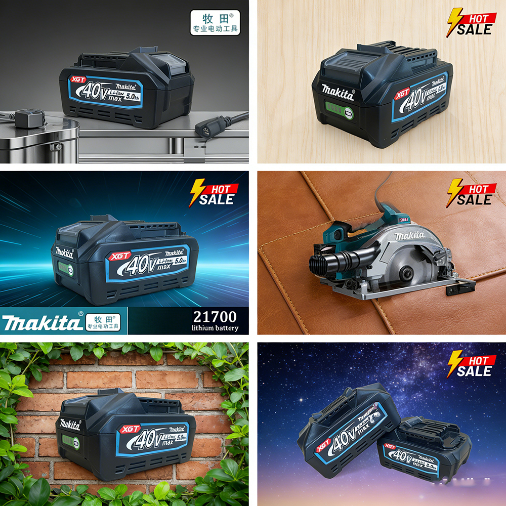 Makita Power Tools Xgt - Original Makita 40V 5.0Ah 21700 Battery