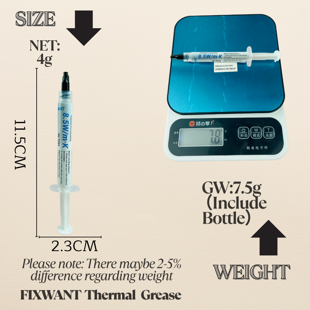 8.5w/m·k Thermal Paste Heat Co - Power Tools Grease ulasan dan harga