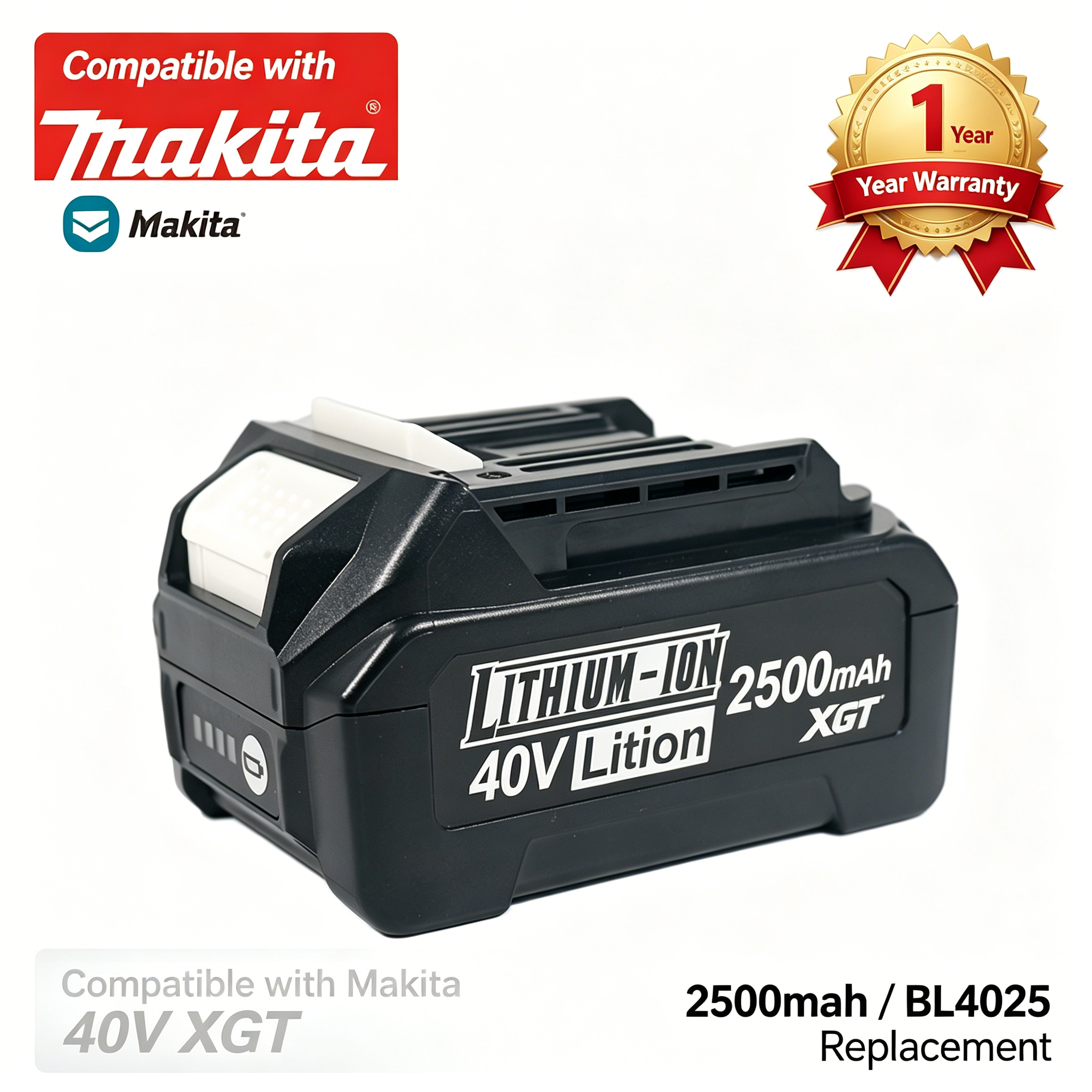 For Makita 40V XGT 2500mah 186 - Makita Power Tools Xgt ulasan dan harga
