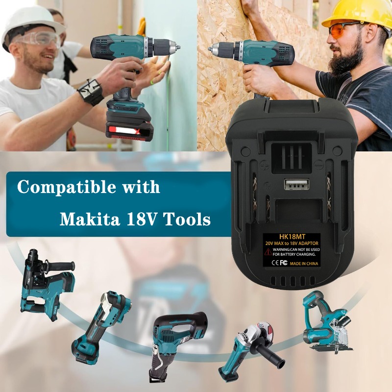 ALASICKA Battery Adapter HK18M - Power Tools Hikoki ulasan dan harga