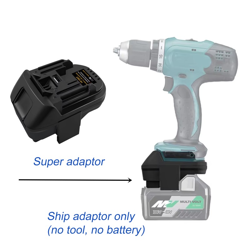 ALASICKA Battery Adapter HK18M - Power Tools Hikoki ulasan dan harga