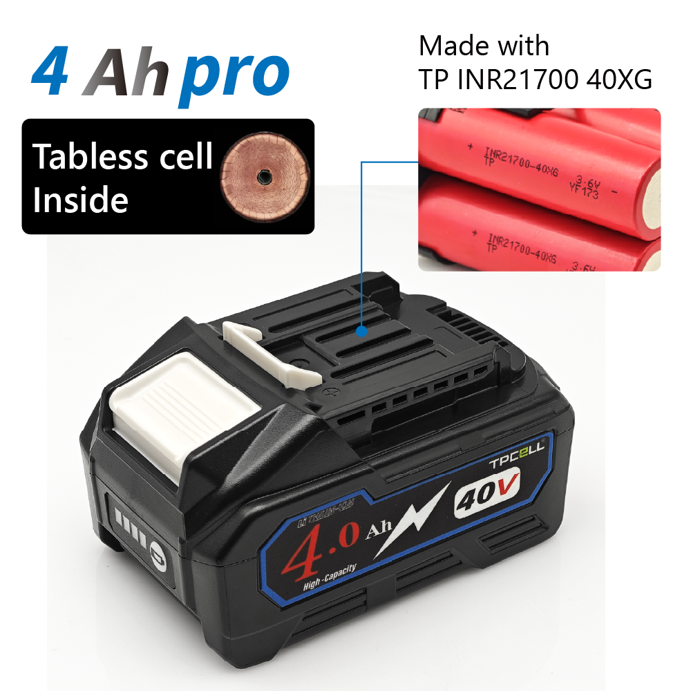 TPCELL 40V 4Ah/5Ah For MAKITA  - Makita Power Tools Xgt ulasan dan harga