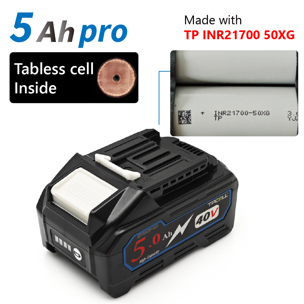TPCELL 40V 4Ah/5Ah For MAKITA  - Makita Power Tools Xgt ulasan dan harga