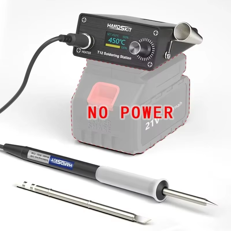 T12 Digital Soldering Station  - Power Tools Toolstation ulasan dan harga