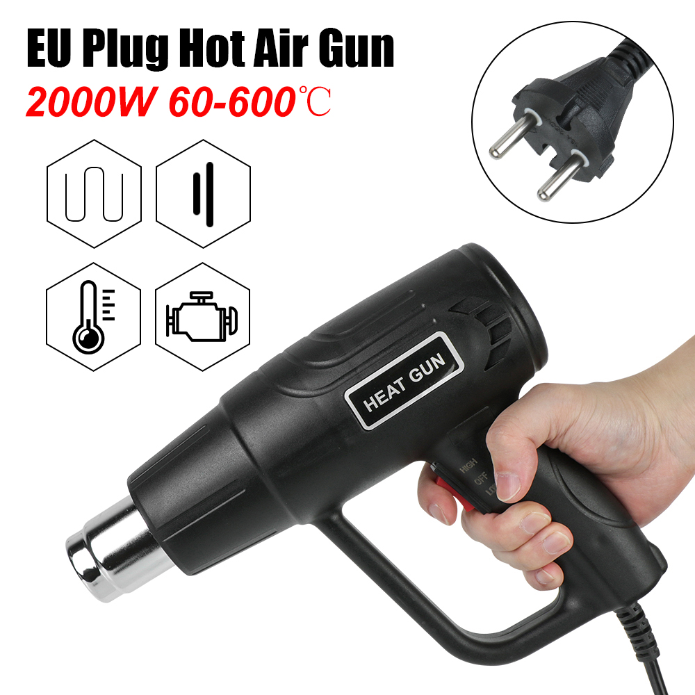 2000W 50HZ Heat Gun NO LCD Ele - Heat Gun Variable ulasan dan harga