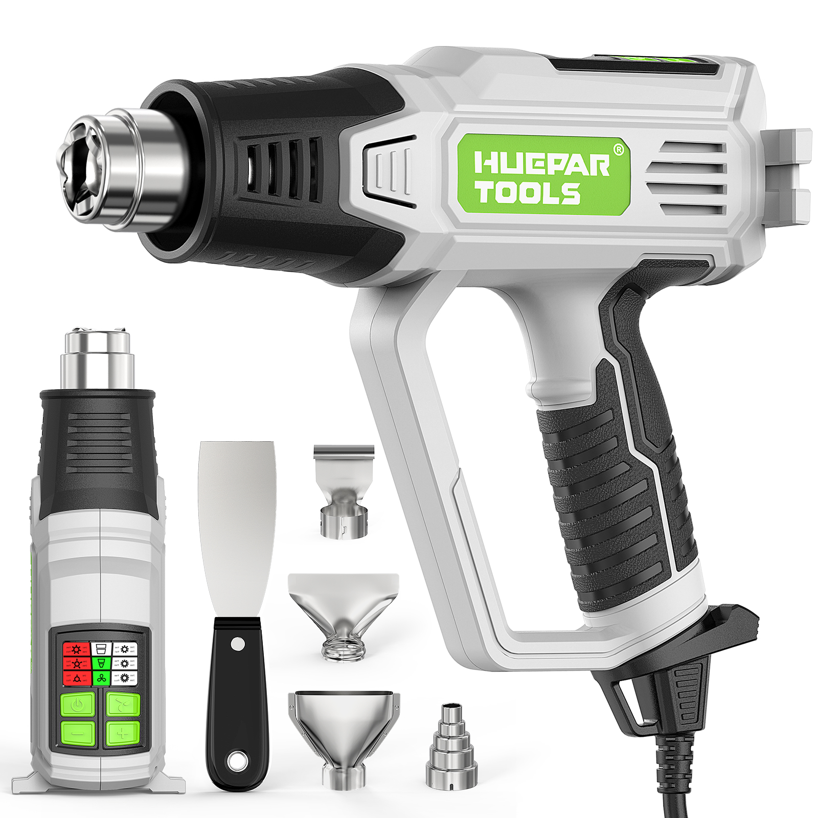 Hot Air Gun with LCD 12 Variab - Heat Gun Variable ulasan dan harga