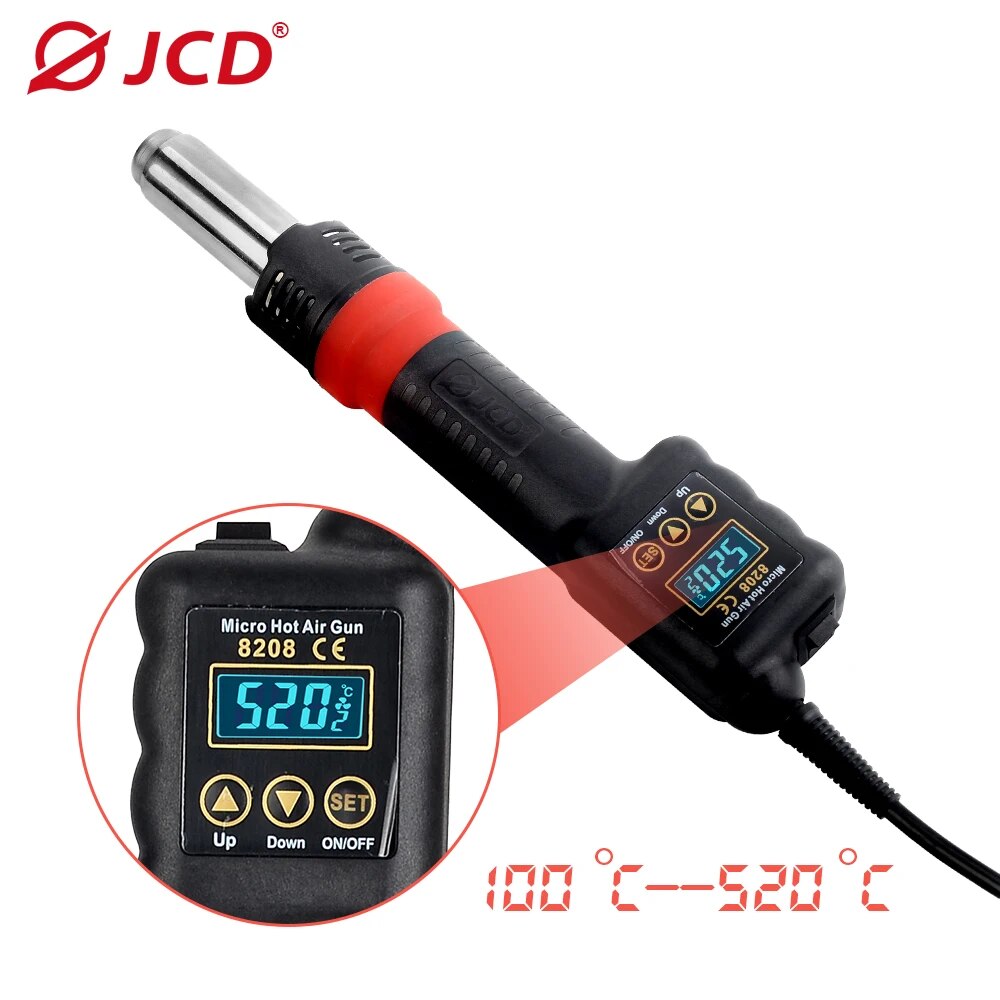 JCD Micro Hot Air Gun 8208 750 - Heat Gun Variable ulasan dan harga