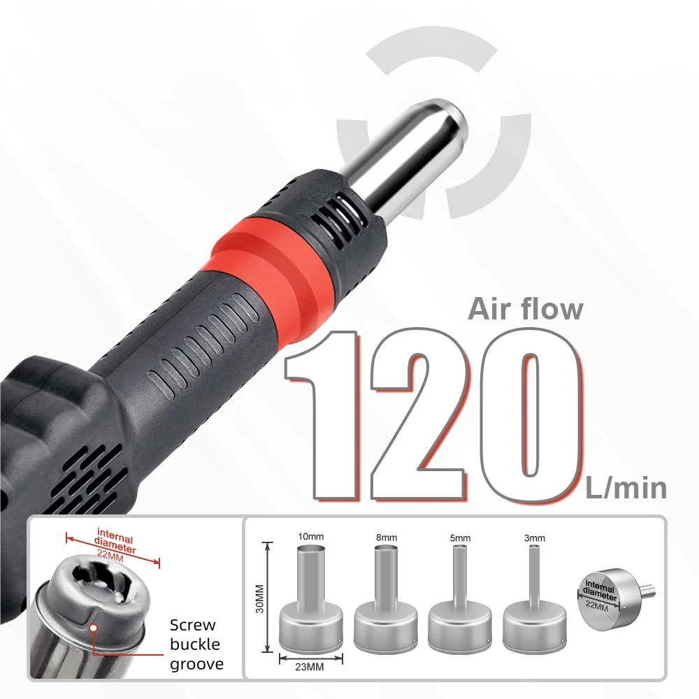 JCD Micro Hot Air Gun 8208 750 - Heat Gun Variable ulasan dan harga