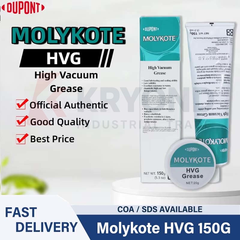 Molykote HVG 150G High Vacuum  - Power Tools Grease ulasan dan harga
