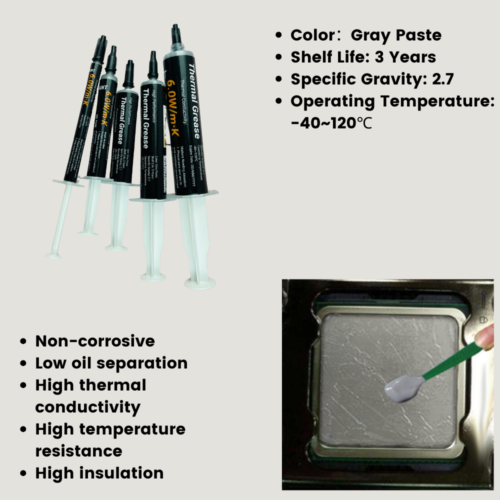 Thermal Conductive Grease Past - Power Tools Grease ulasan dan harga