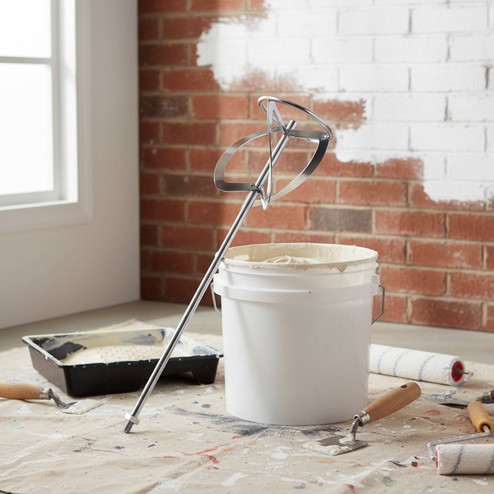 Cement Blender Paddle Sturdy D - Power Tools Types ulasan dan harga