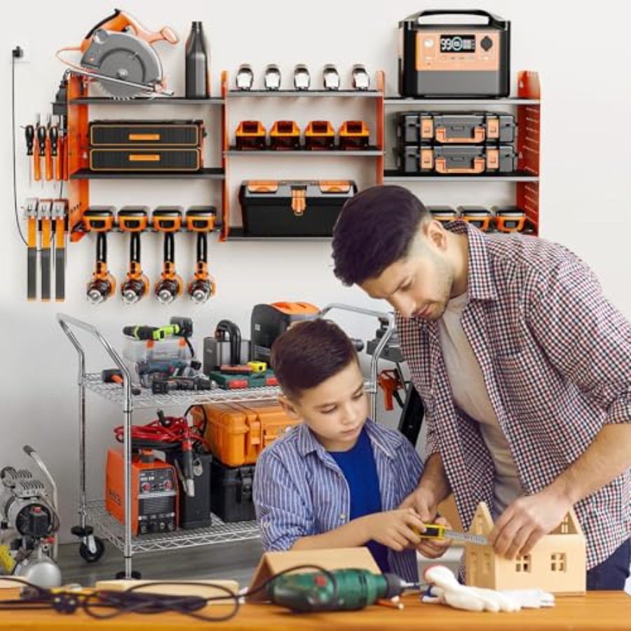 Power Tool Organizer with Char - Power Tools Toolstation ulasan dan harga