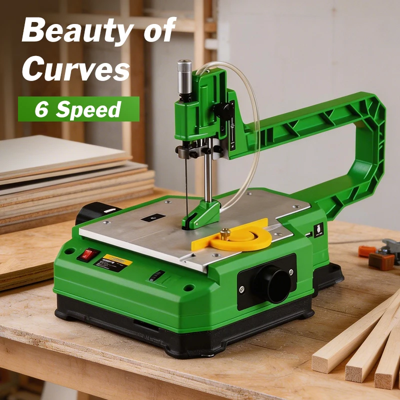 Mini Desktop Scroll Saw 6 Spee - Scroll Saw Bench ulasan dan harga