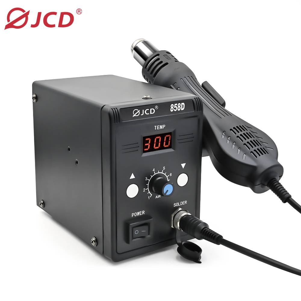JCD Hot Air Gun 858D BGA Rewor - Heat Gun Variable ulasan dan harga