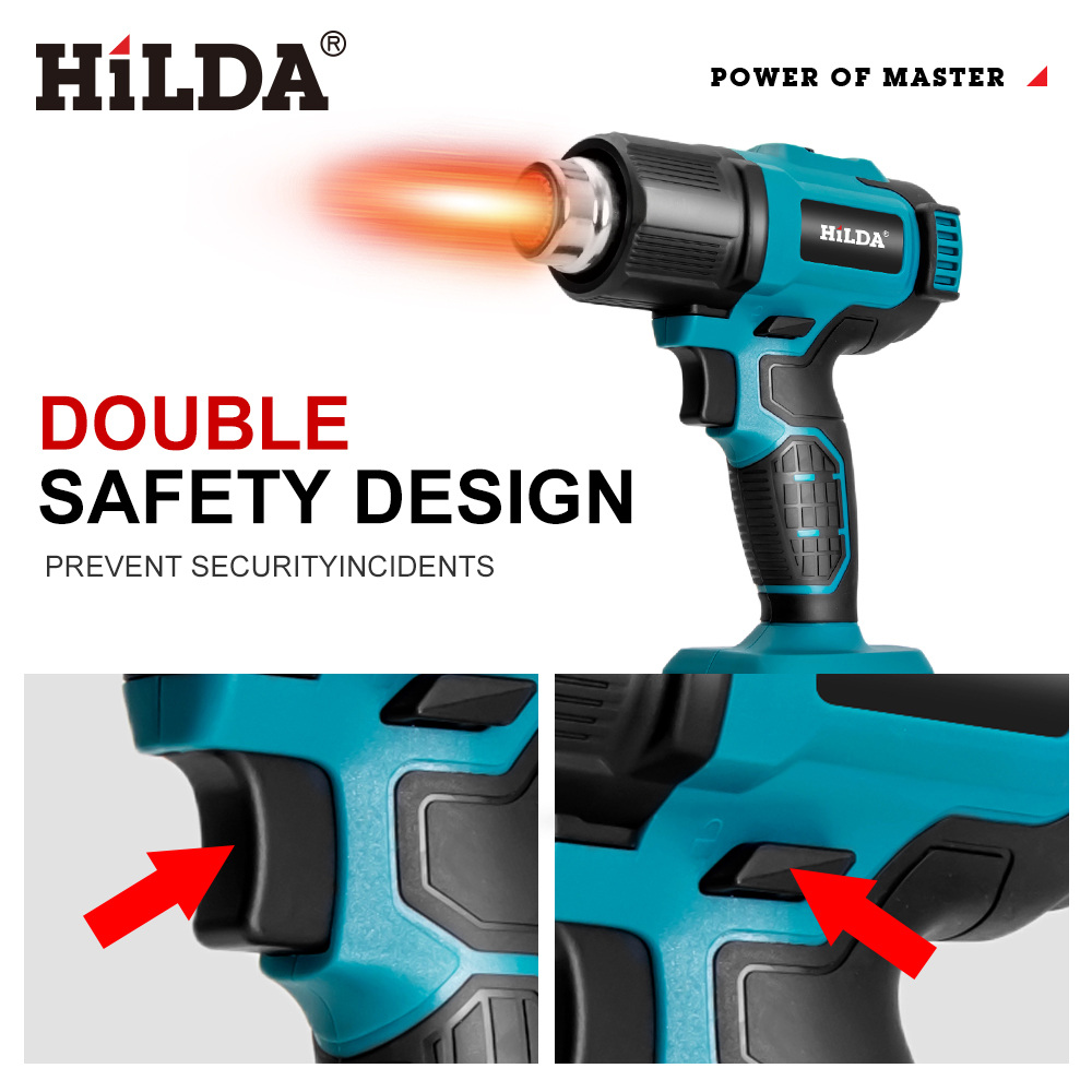 HILDA Handheld Hot Air Gun Adj - Heat Gun Variable ulasan dan harga