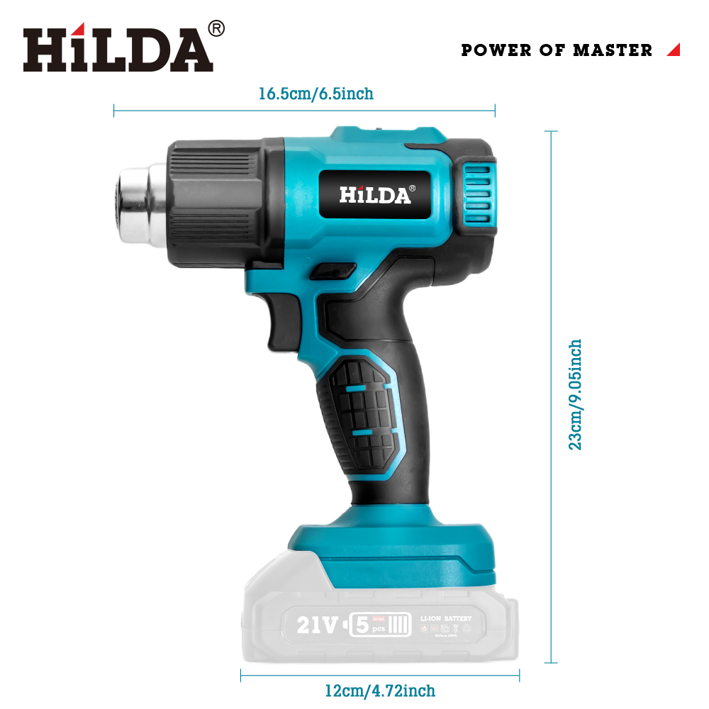 HILDA Handheld Hot Air Gun Adj - Heat Gun Variable ulasan dan harga