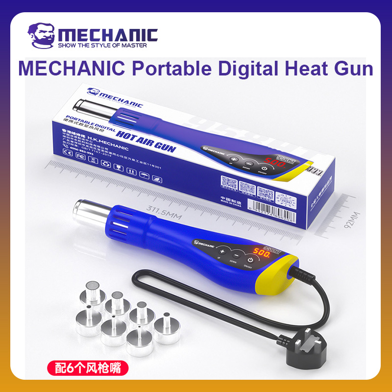 MECHANIC OFFICIAL HT-958 Porta - Heat Gun Variable ulasan dan harga