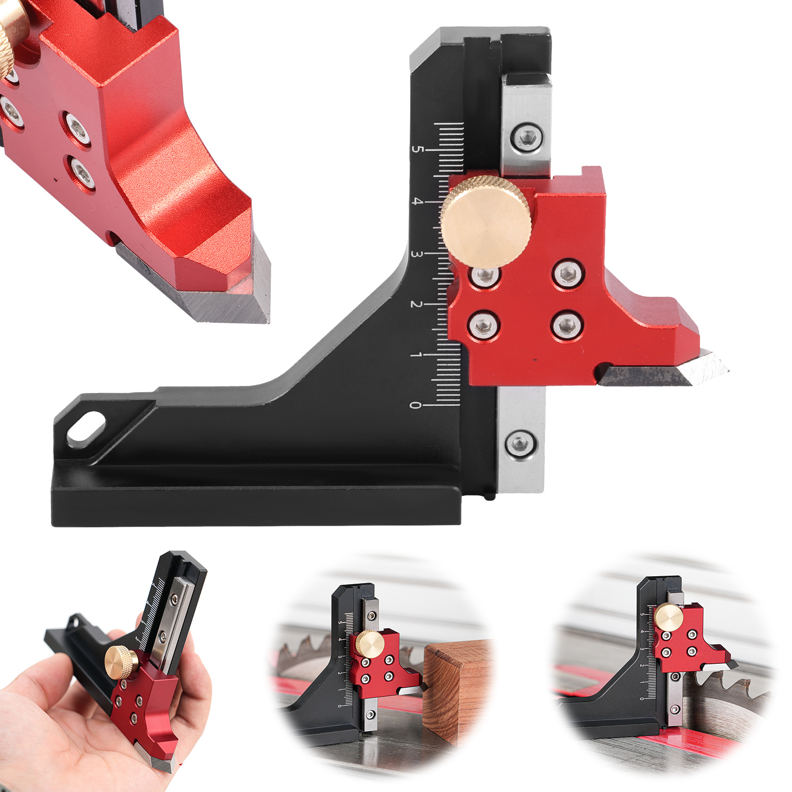 Woodworking Height Gauge DIY A - Scroll Saw Bench ulasan dan harga