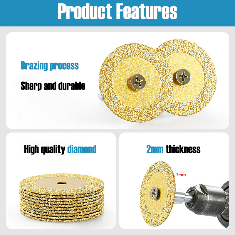 40mm Braze Diamond Saw Blade M - Power Tools Machine ulasan dan harga