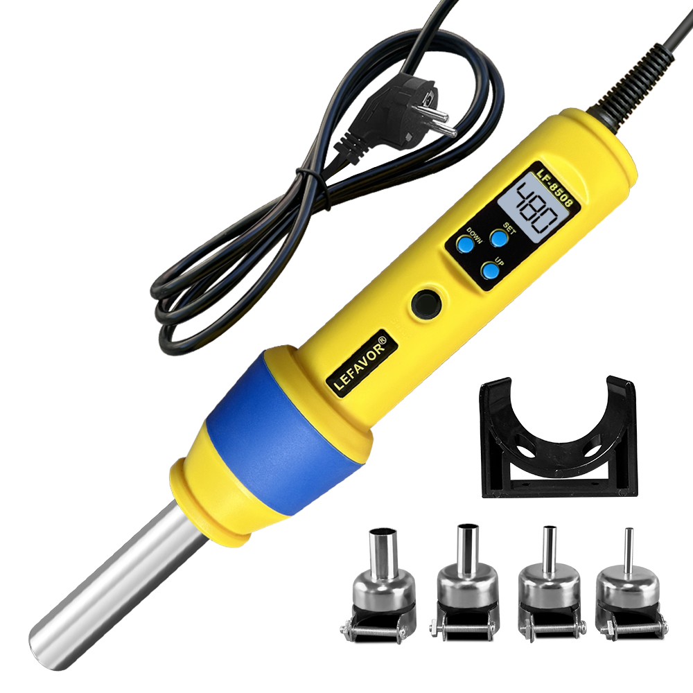 LCD Digital Heat Hot Air Gun D - Heat Gun Variable ulasan dan harga
