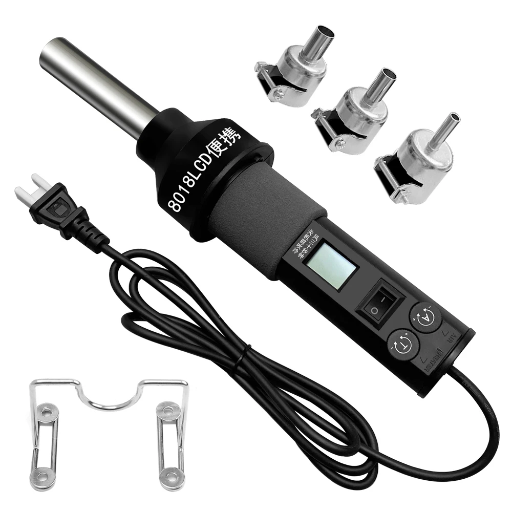 LCD Digital Heat Hot Air Gun D - Heat Gun Variable ulasan dan harga