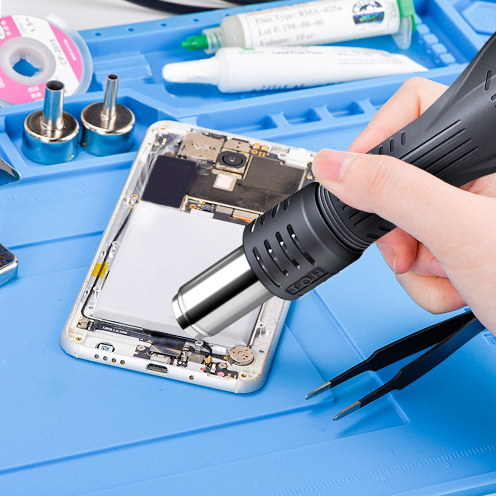 JCD HOT AIR GUN Soldering stat - Heat Gun Variable ulasan dan harga
