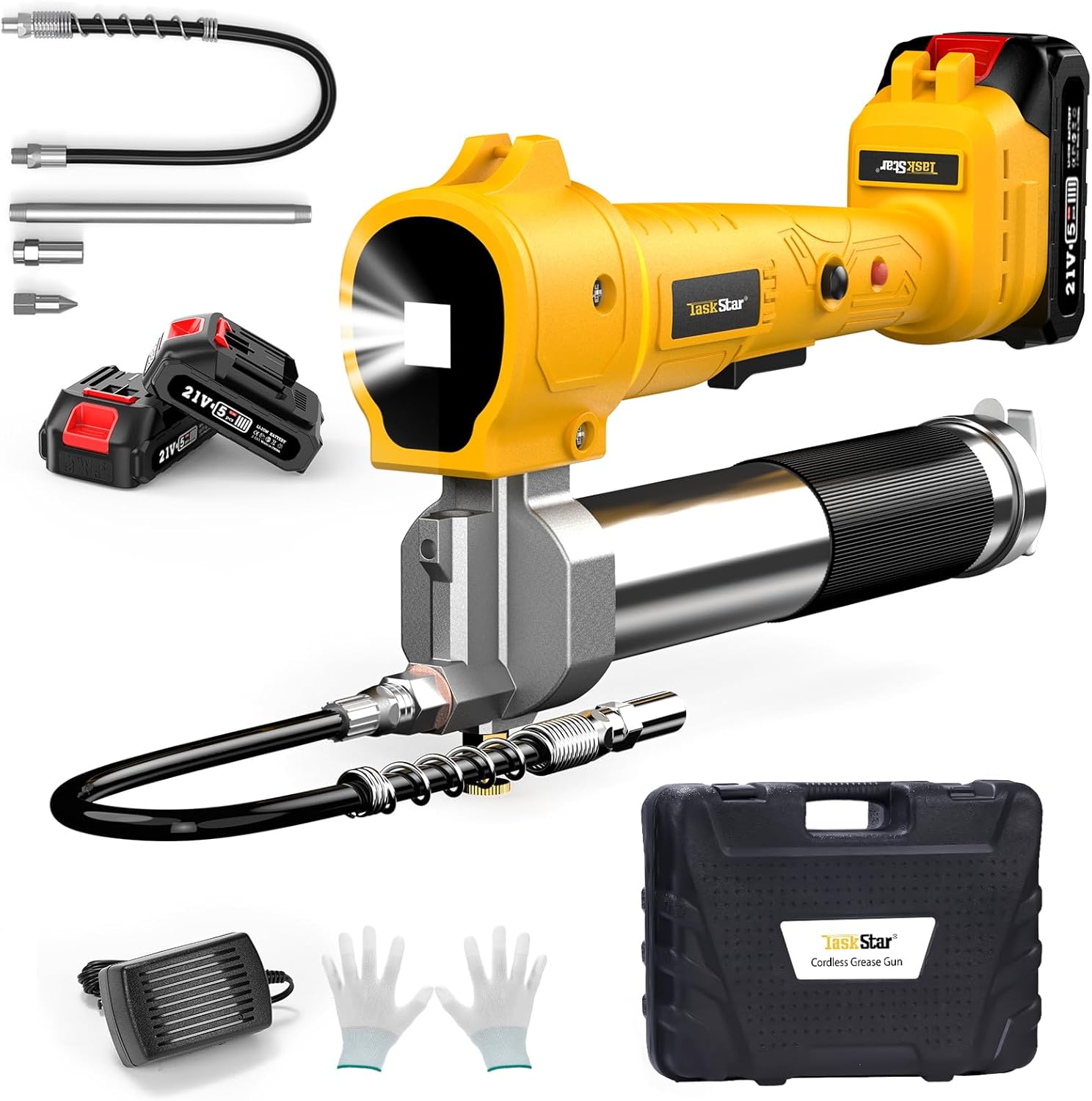 Taskstar Electric Grease Gun K - Power Tools Grease ulasan dan harga