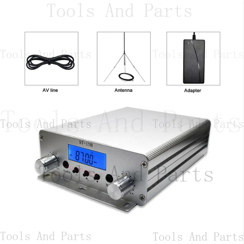 15W FM Transmitter Stereo PLL  - Power Tools Toolstation ulasan dan harga