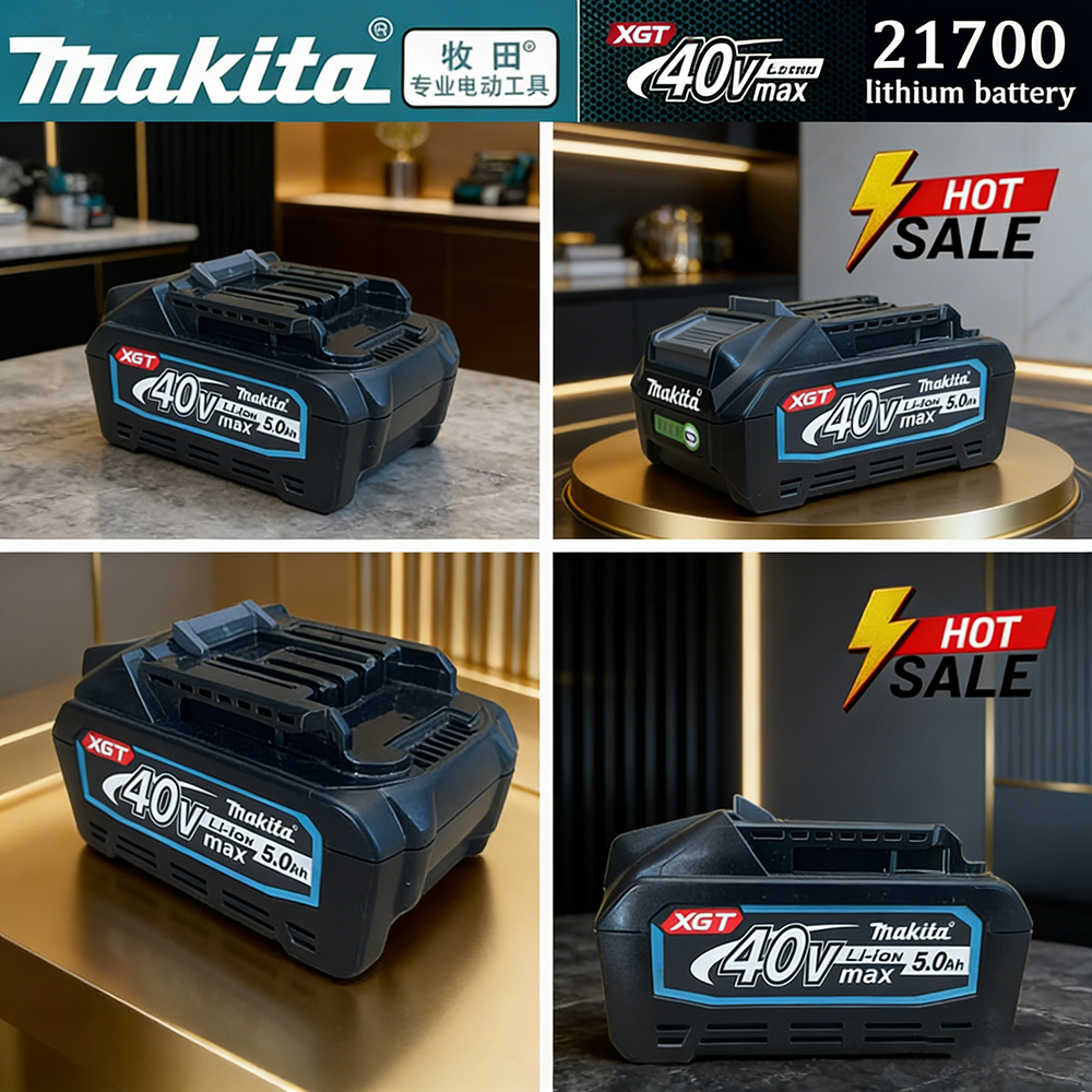 Original Makita 40V 5.0Ah 2170 - Makita Power Tools Xgt ulasan dan harga