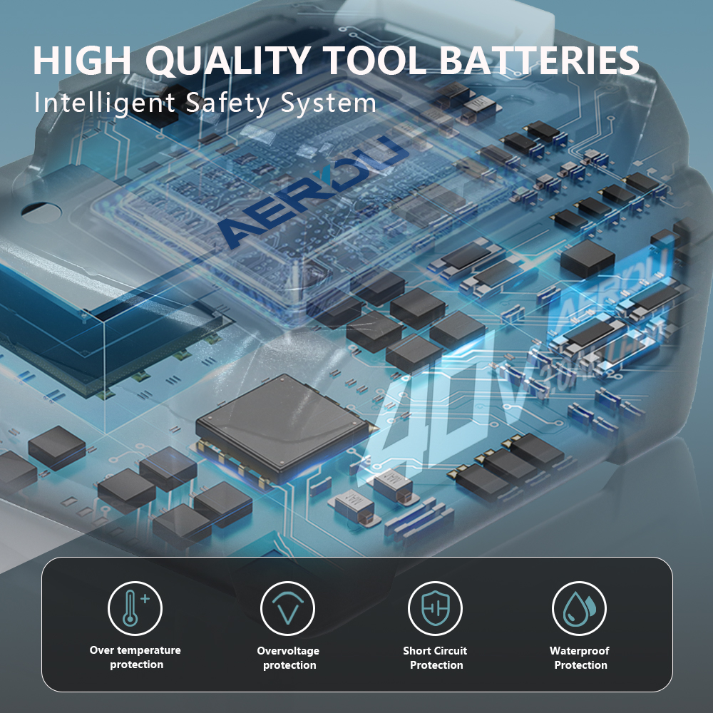 AERDU 40V 3000mAh for Makita 4 - Makita Power Tools Xgt ulasan dan harga
