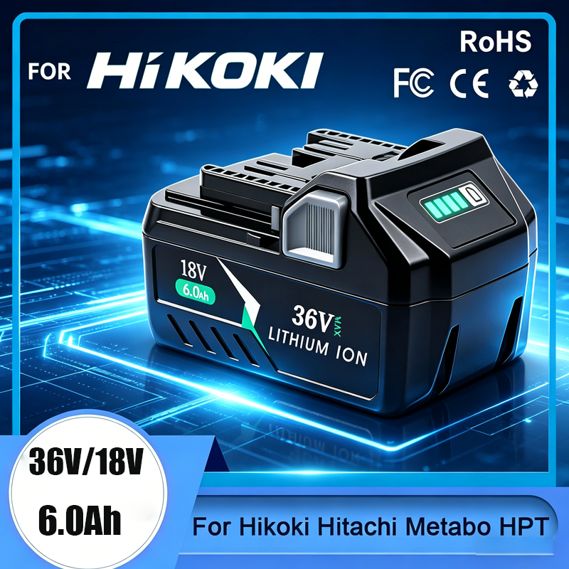 Original 36V /18V 6.0Ah Batter - Power Tools Hikoki ulasan dan harga