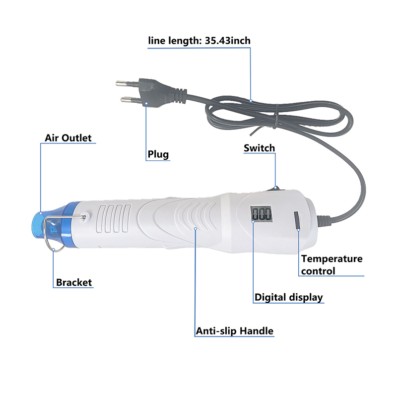 220V HEAT GUN Hot Air Gun Elec - Heat Gun Variable ulasan dan harga