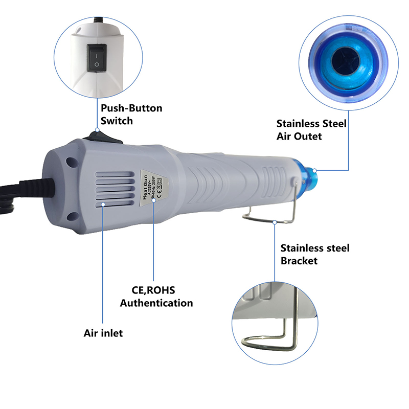 220V HEAT GUN Hot Air Gun Elec - Heat Gun Variable ulasan dan harga