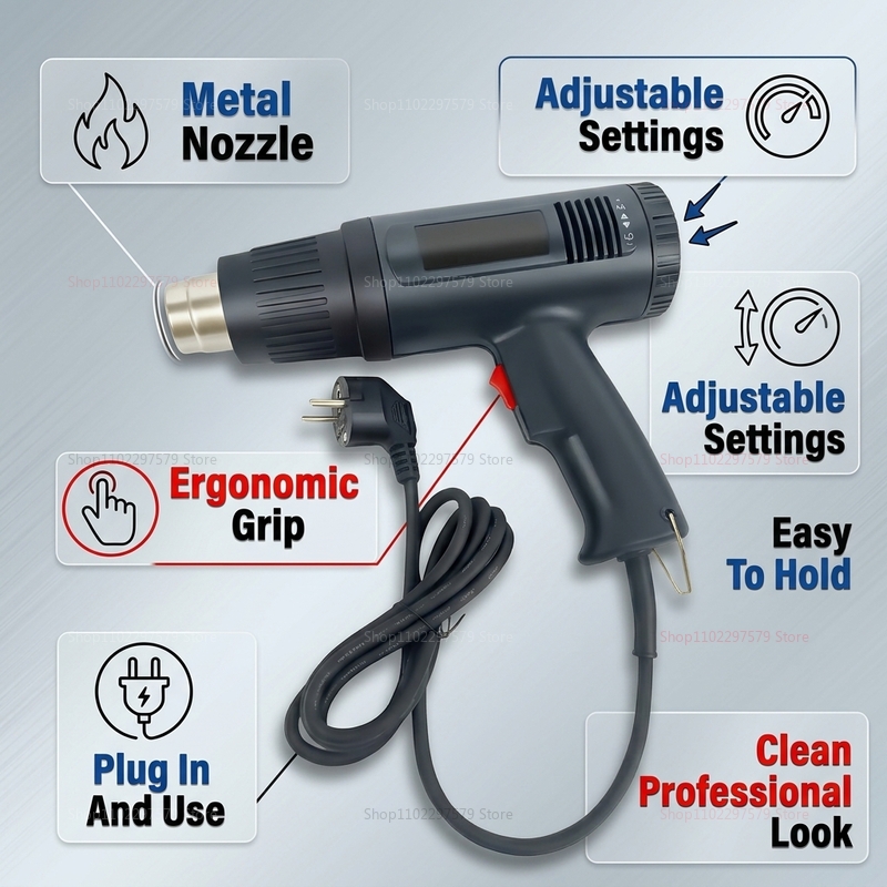new hot air gun 2500W variable - Heat Gun Variable ulasan dan harga