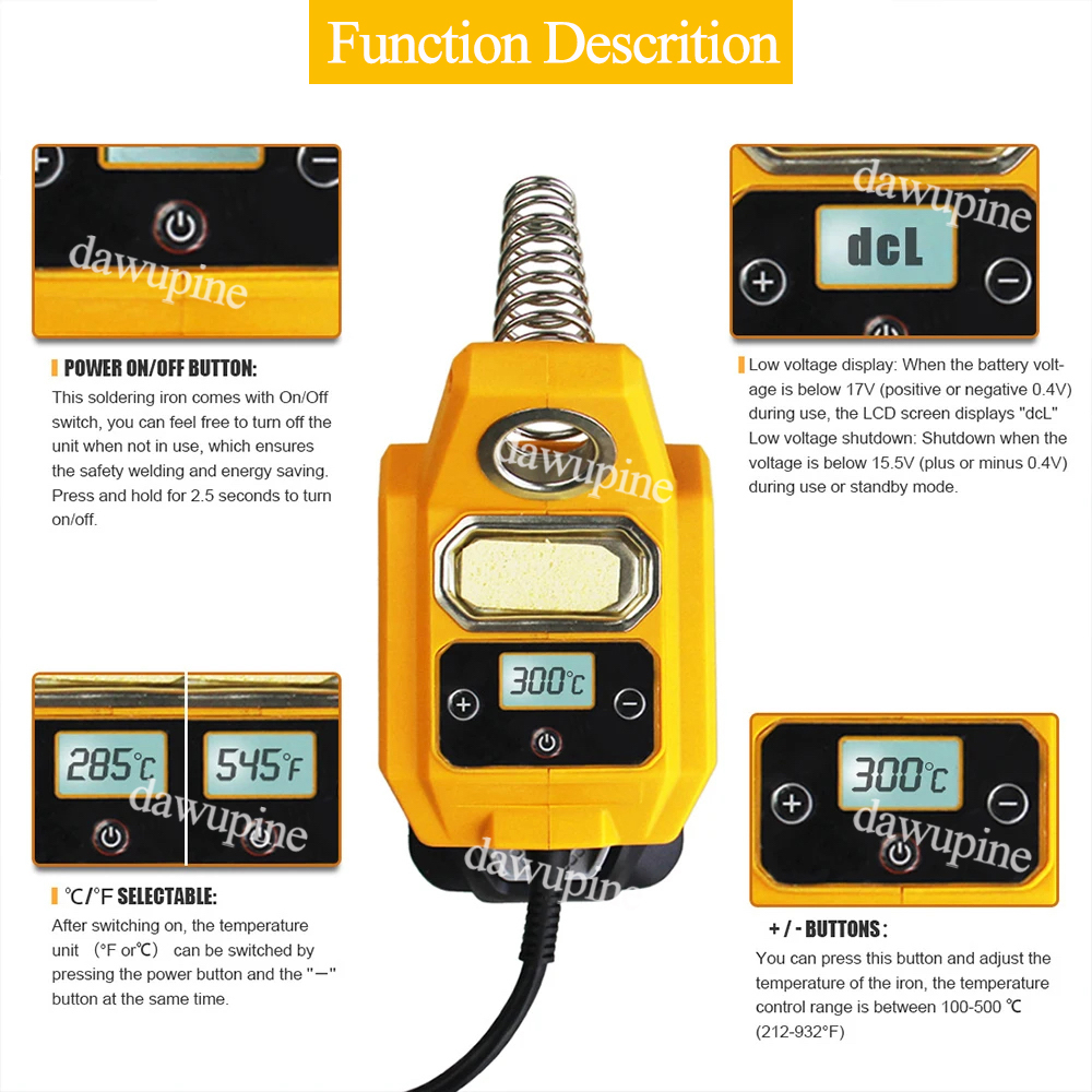 Power Tool Parts LCD Digital D - Power Tools Toolstation ulasan dan harga
